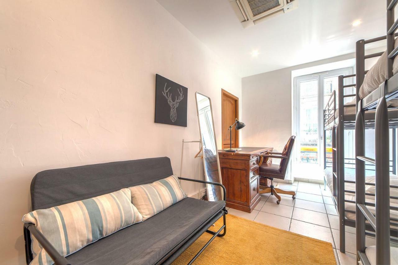 Lovely Large Familial Apartment In Central Nice, Ten Minutes Walk To The Beach! Exterior foto